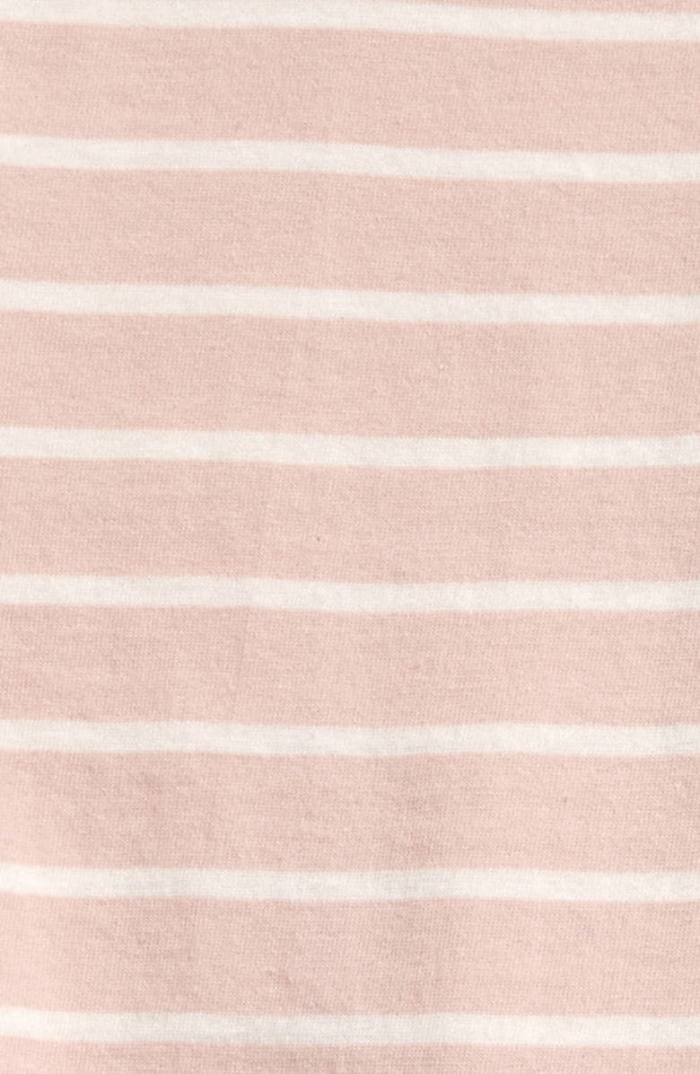 Nordstrom Stripe Organic Cotton Top & Pants Set, Alternate, color,