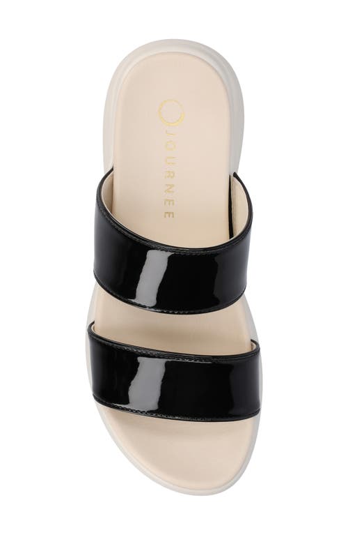 JOURNEE COLLECTION JOURNEE COLLECTION JANIS WEDGE SLIDE SANDAL 