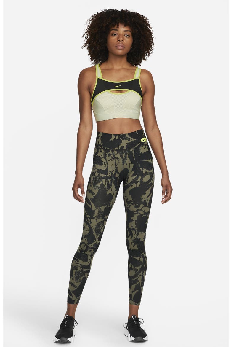 Alpha UltraBreathe Sports Bra, Alternate, color, OLIVE AURA/ ATOMIC GREEN