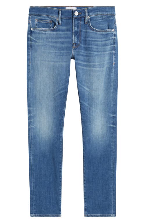 Frame Modern Belt-loops Straight-leg Regular-fit Stretch Recycled-denim-blend Jeans