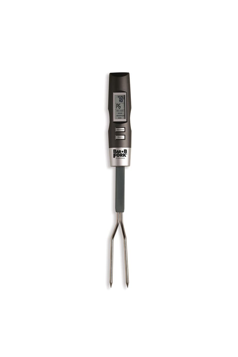 BarBFork Digital Grilling Fork Thermometer, Main, color, Grey