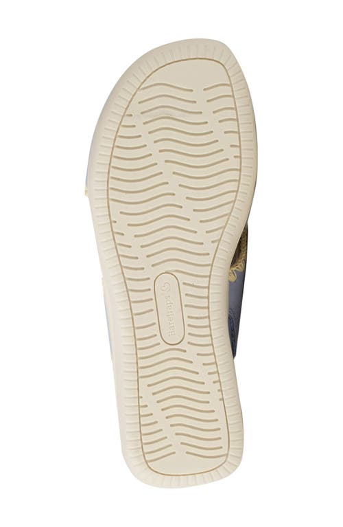Baretraps Women's Origins Dolinda Slide Slip-on Sandals In Sea Glass Blue Suede