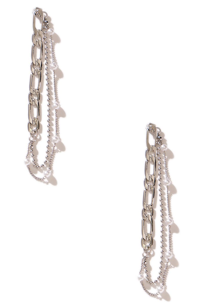 8 Other Reasons x Jenn Im Bait Jacket Earrings, Main, color, 