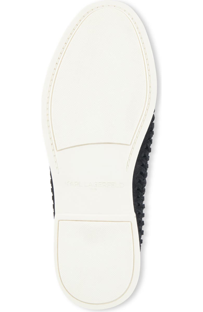 KARL LAGERFELD PARIS Achille Penny Loafer, Alternate, color, Black