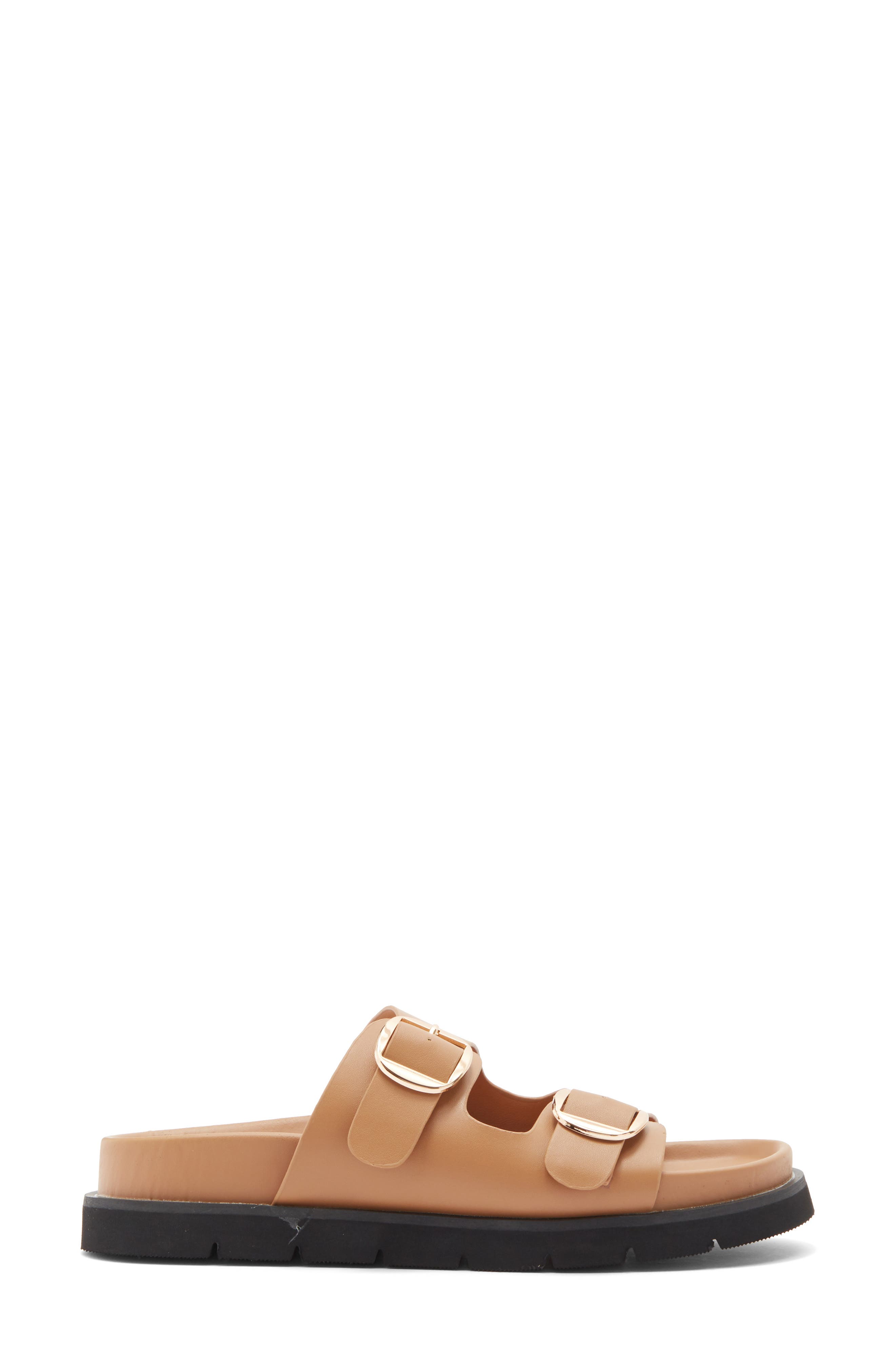 Cosmo Platform Sandal, Alternate, color, TOFFEE