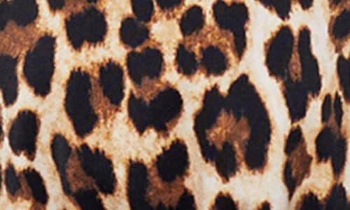 Mango Leopard Print Bikini Top In Animal Print