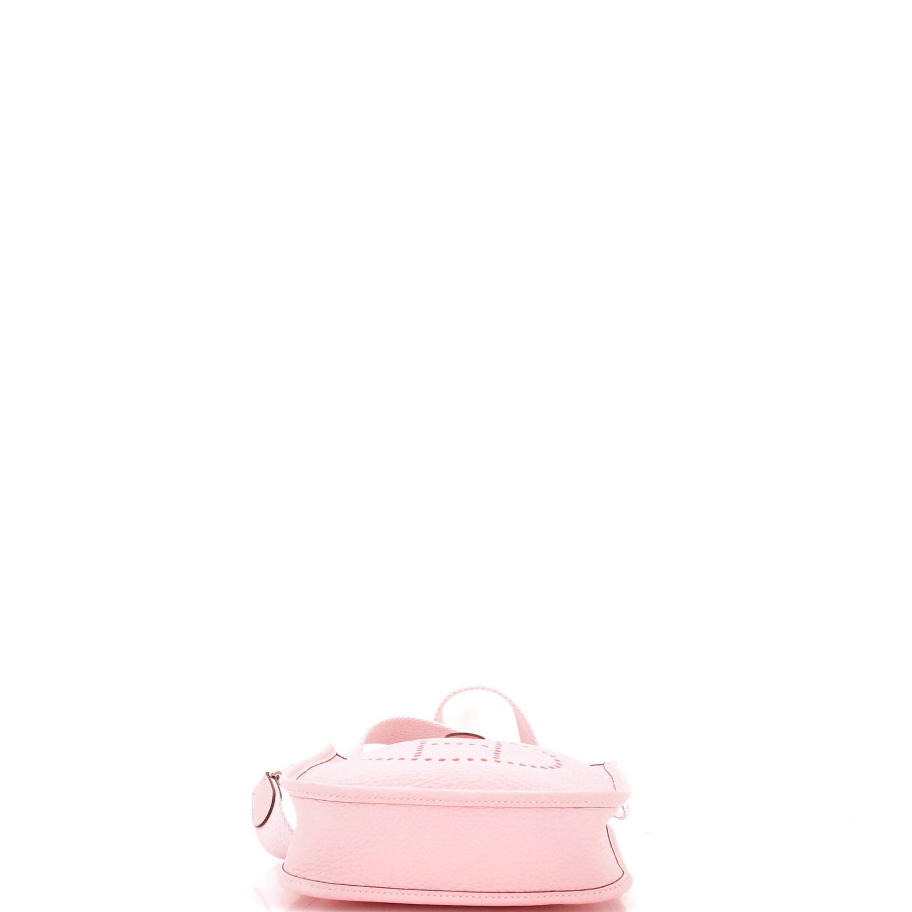 Pre-Owned Hermes Evelyne Bag Gen III Clemence TPM, Alternate, color, Rose Sakura