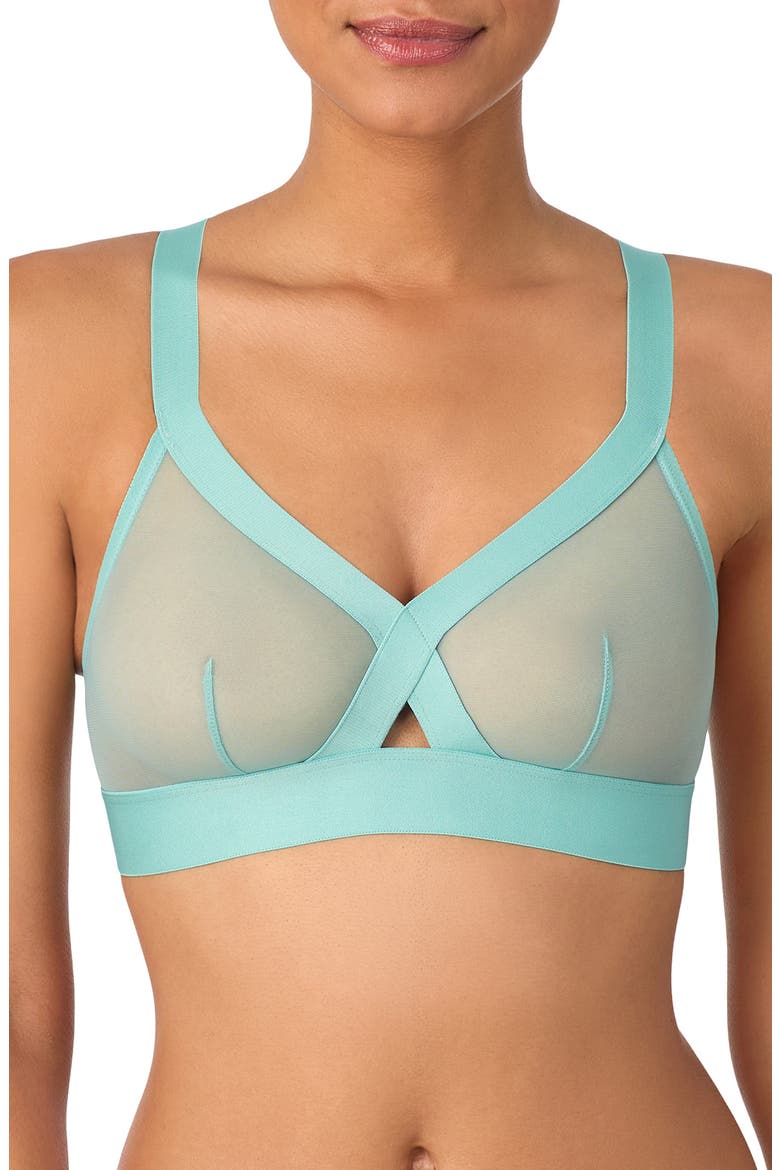 Sheers Wireless Bralette, Main, color, AQUIFER