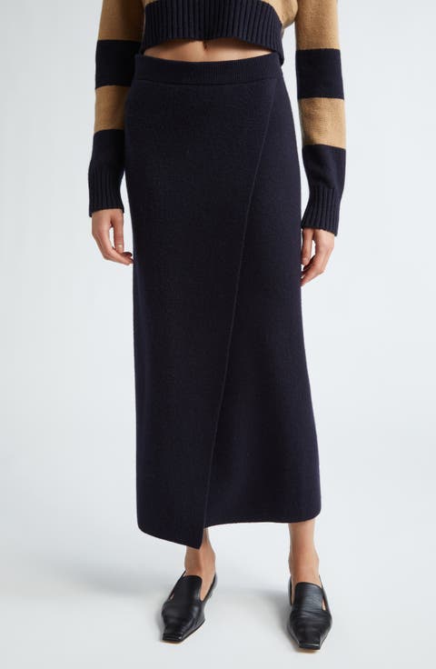 Umbria Wool & Cashmere Sweater Skirt