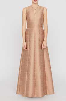 Kay Unger Gabriella Jacquard Gown