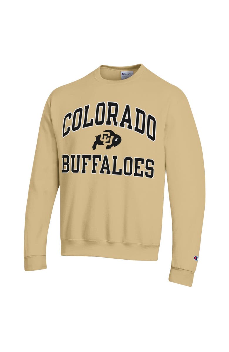 Champion Men's Champion  Gold Colorado Buffaloes High Motor Pullover Sweatshirt, Alternate, color, Gold