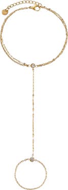 Petit Moments Layered Pavé Handchain