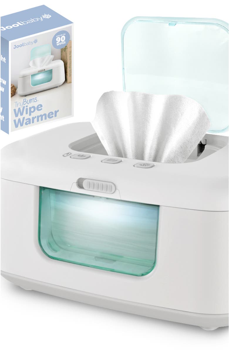 Jool Baby TinyBums Baby Wipe Warmer with LED Nightlight, Alternate, color, Grey
