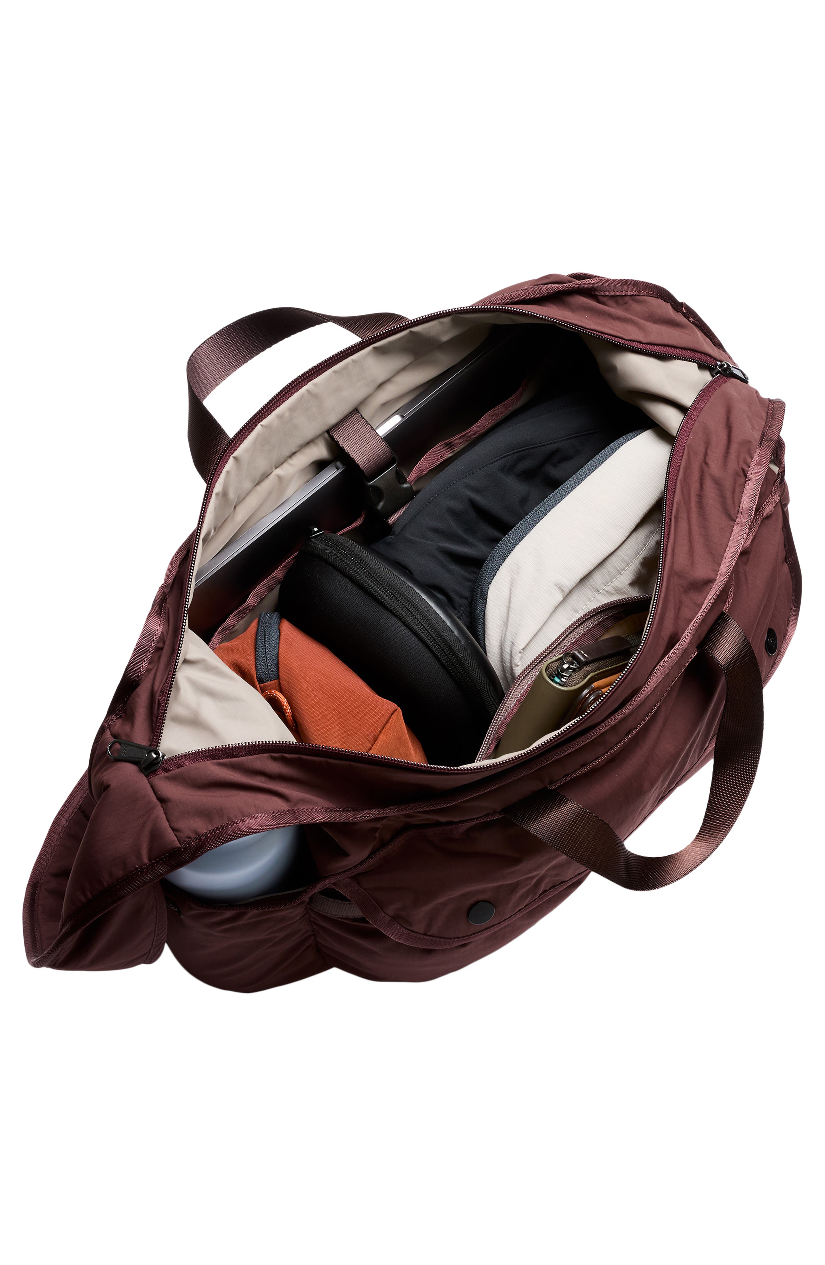 Cinch Carryall Bag, Alternate, color, BURGUNDY