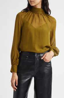 Veronica Beard Alyssa Silk Top