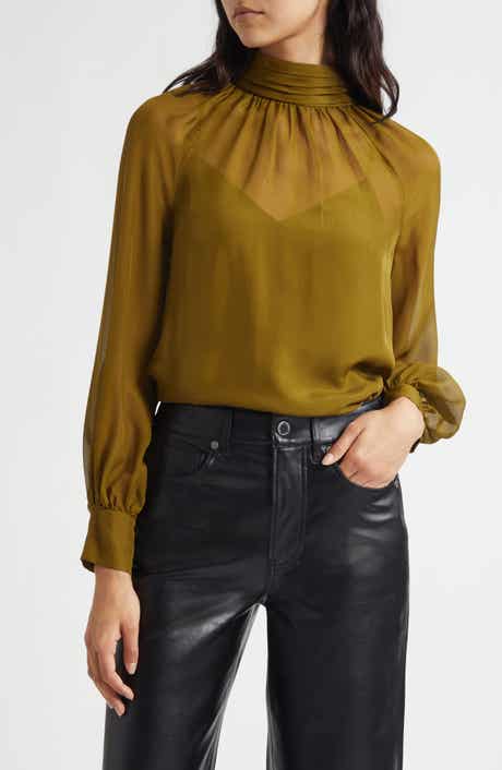 Veronica Beard Alyssa Silk Top