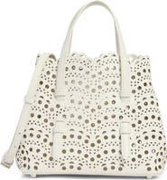 Alaïa Mina Leather Top Handle Bag