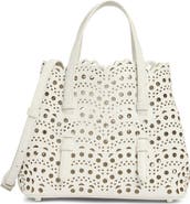 Alaïa Mina Leather Top Handle Bag