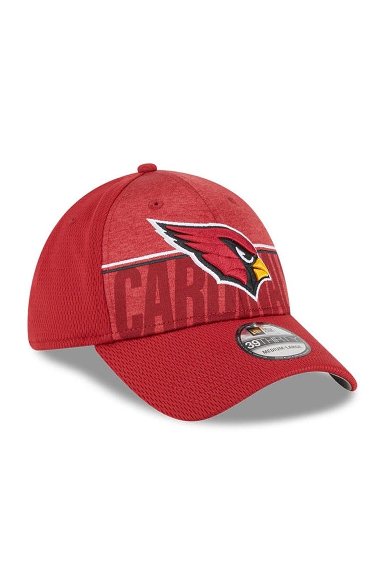 Men's New Era Cardinal Arizona Cardinals 2023 NFL Training Camp 39THIRTY Flex Fit Hat, Alternate, color, Cardinal