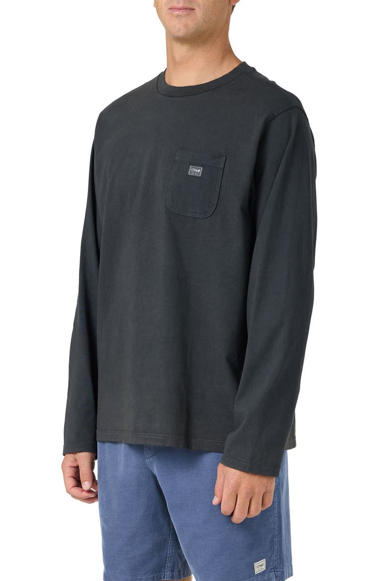 OG Long Sleeve Pocket T-Shirt, Alternate, color, PHANTOM