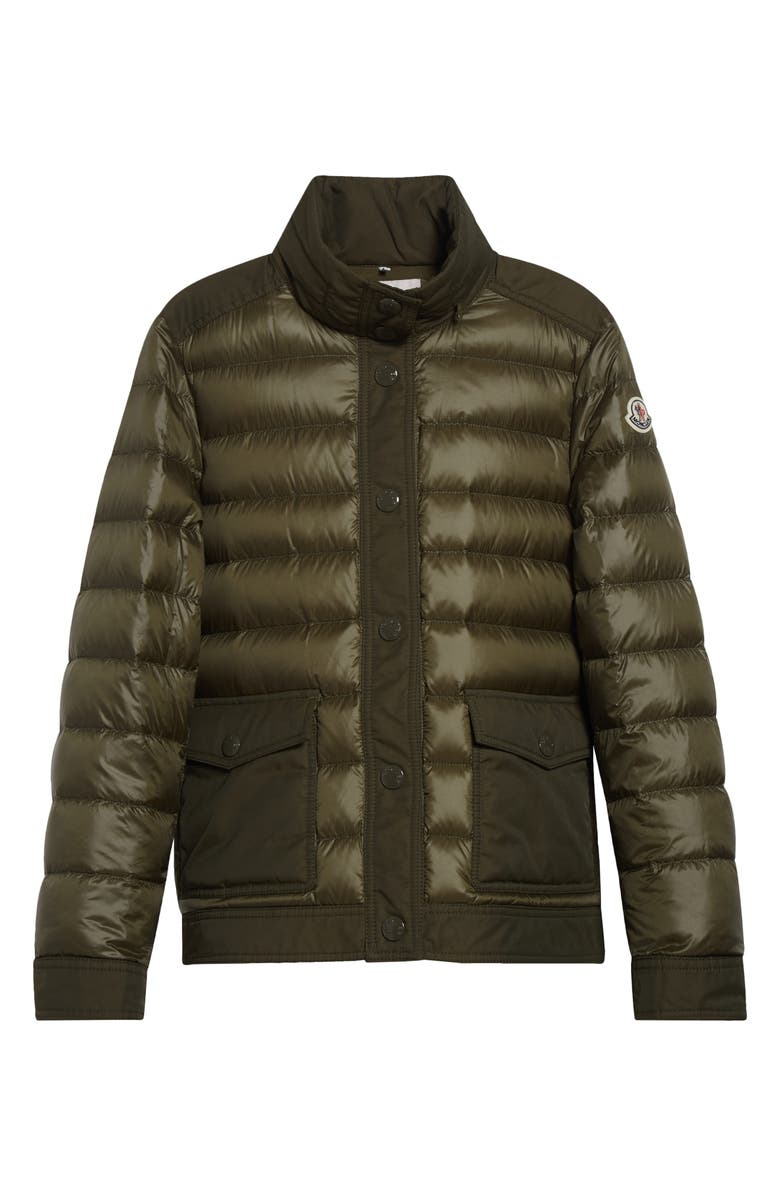 Moncler Origan Down Puffer Jacket, Main, color, Deep Depths