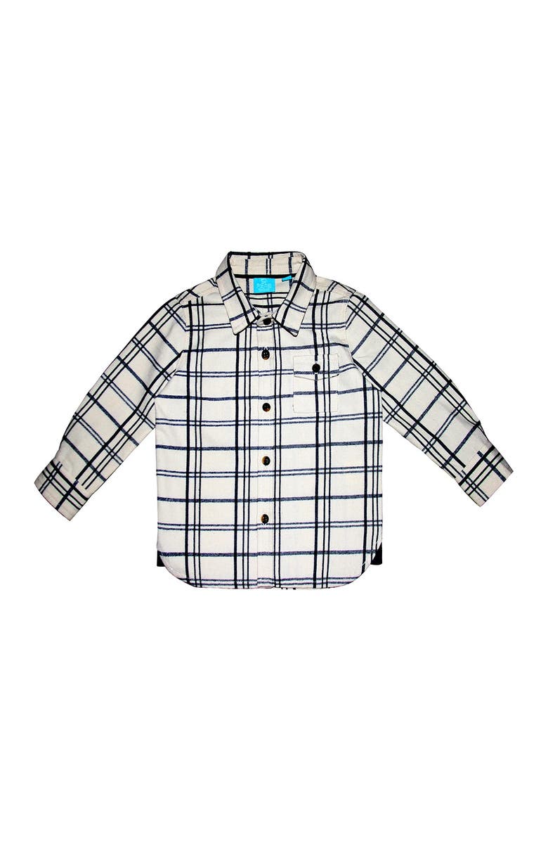 Bear Camp Plaid Flannel Pocket Shirt, Main, color, 