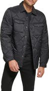 Calvin Klein Water Resistant Quilted Shirt Jacket