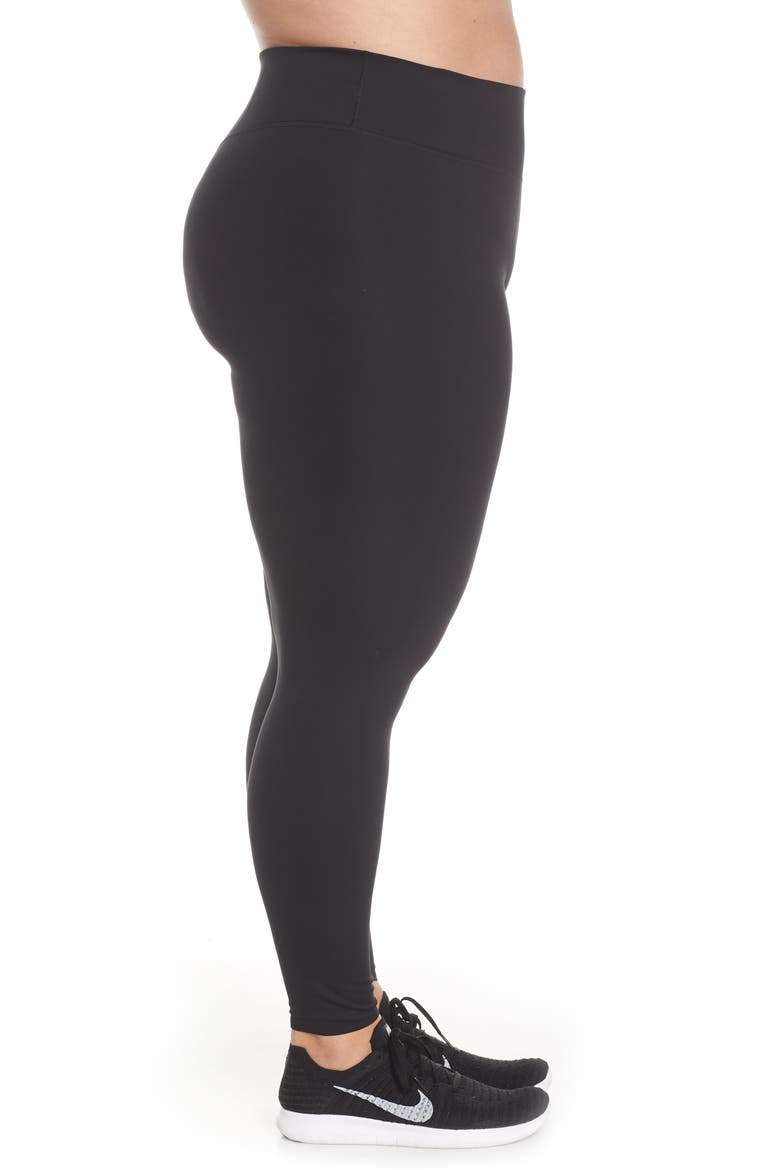 One Lux Training Tights, Alternate, color, BLACK/ CLEAR