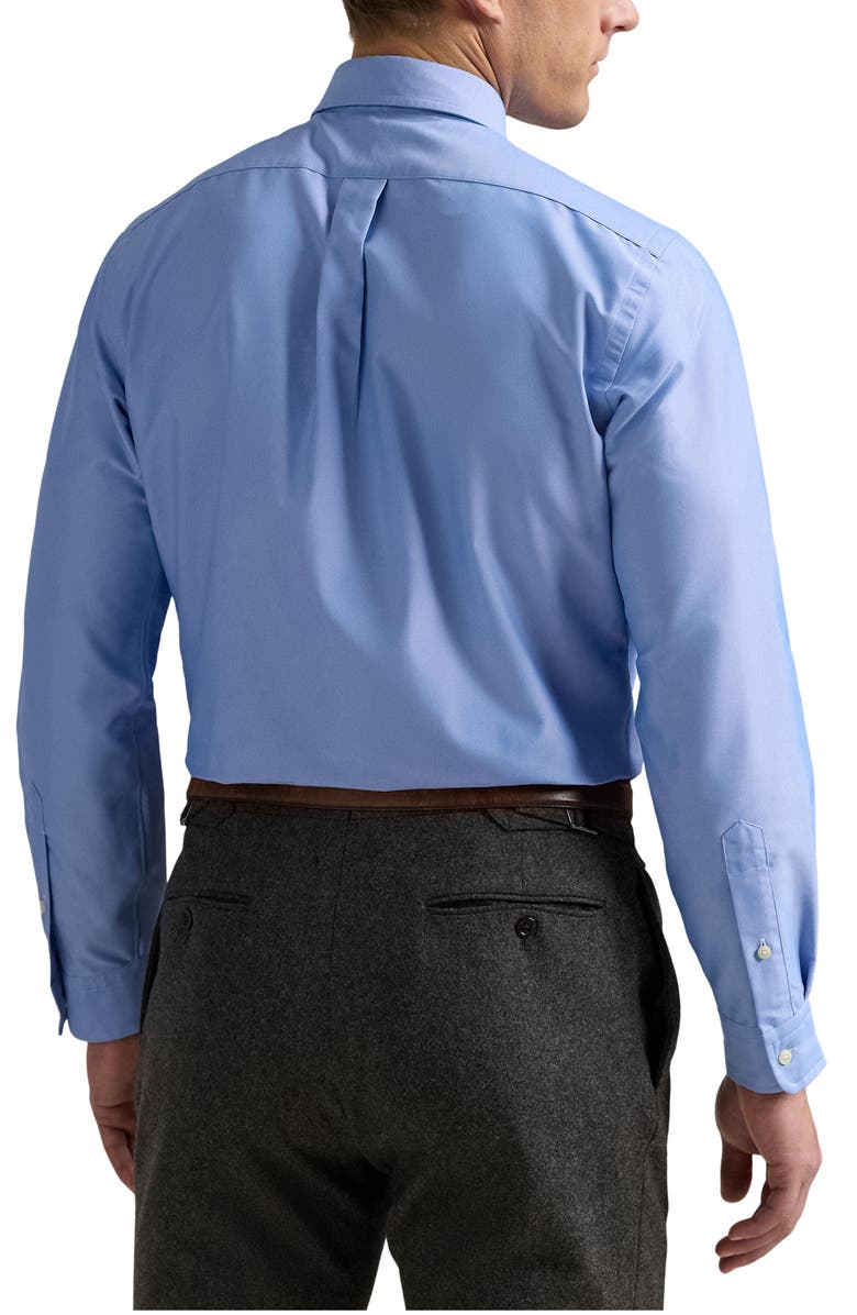 Polo Ralph Lauren Classic Fit Performance Oxford Button-Down Shirt, Alternate, color, Blue