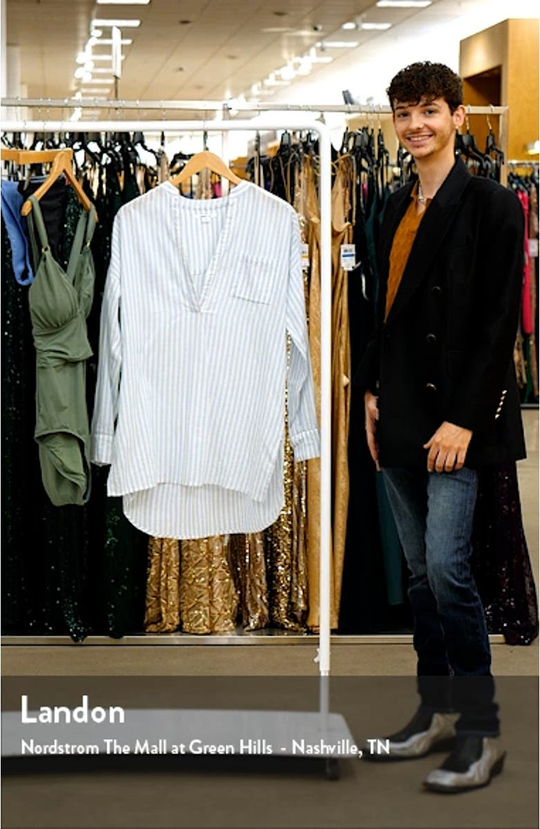 Belezin' Stripe Cover-Up Tunic, sales video thumbnail