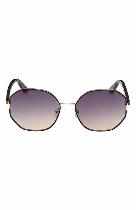 GUESS Geometric Sunglasses