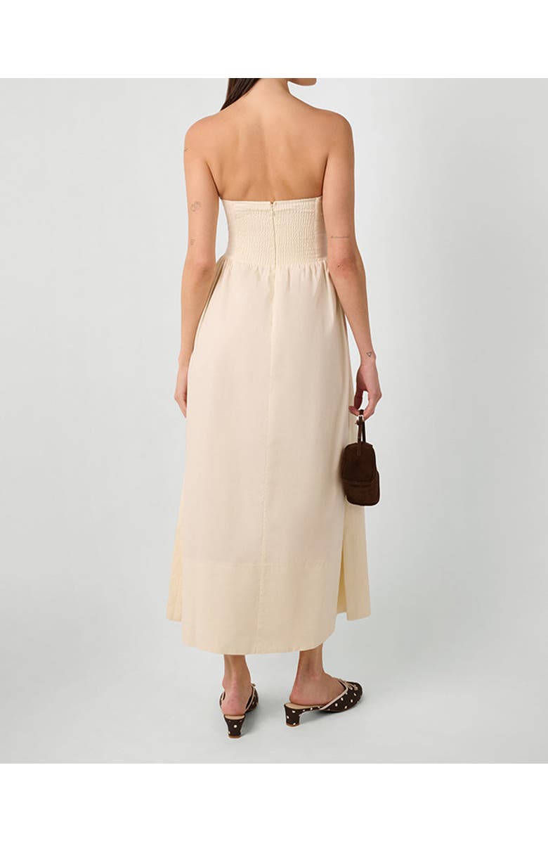 WeWoreWhat Corset Maxi Dress, Alternate, color, Ivory