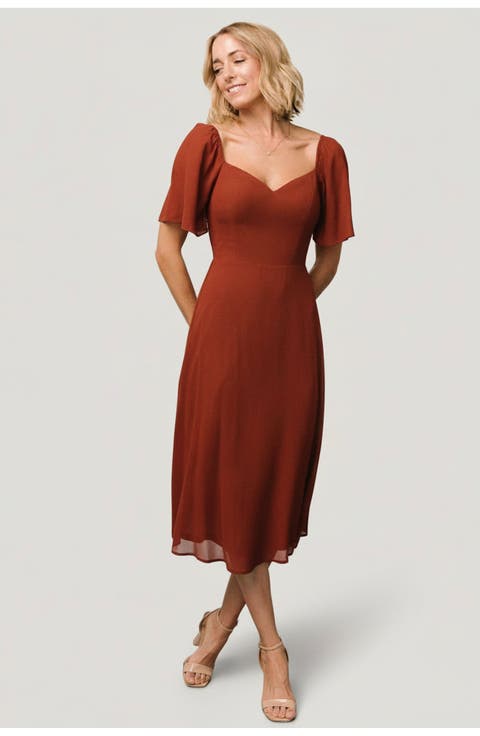 Colette Sweetheart Midi Dress