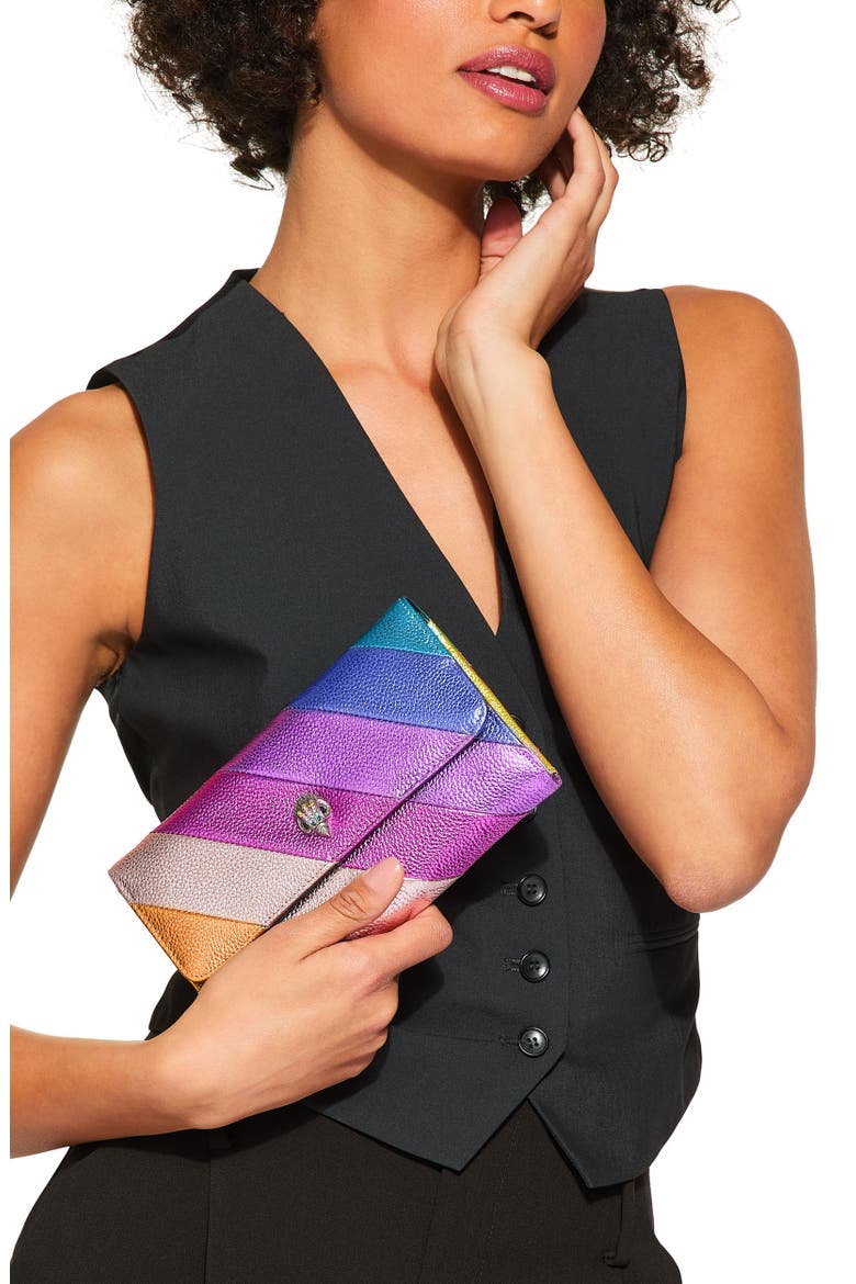 Kensington Leather Wallet on a Chain, Alternate, color, OPEN MISCELLANEOUS