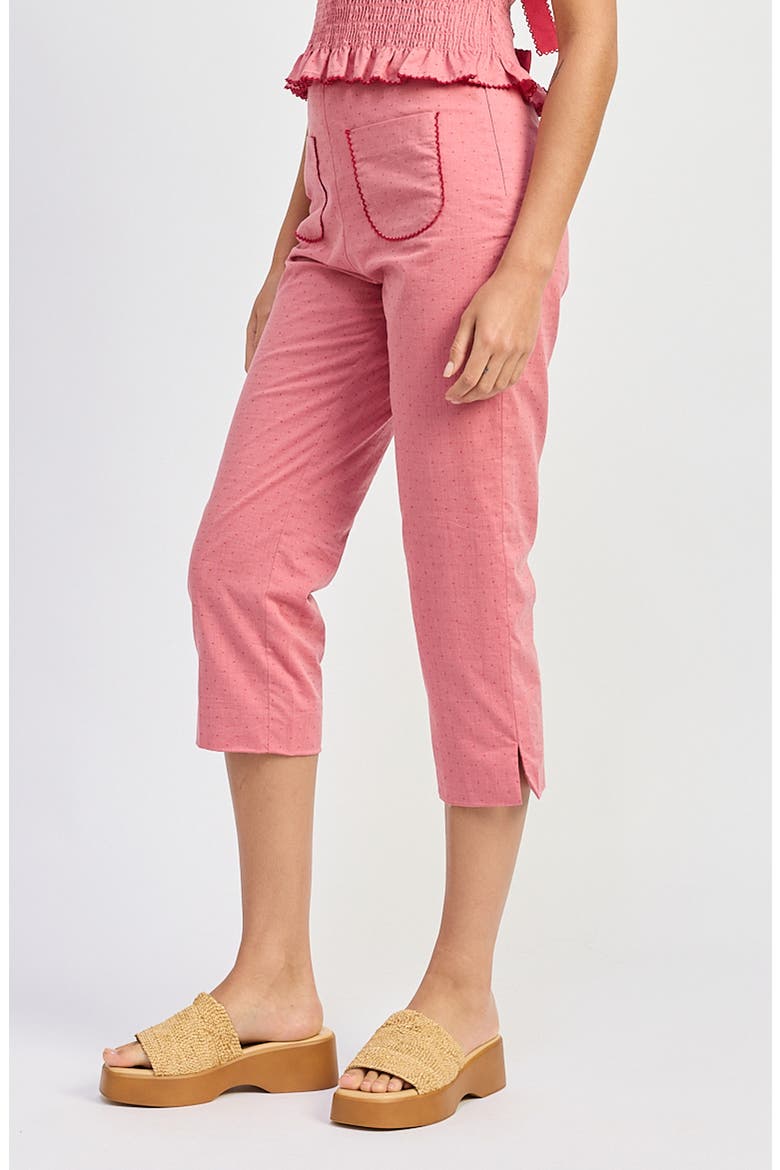 Ada Capri Pants, Alternate, color, RED TONAL