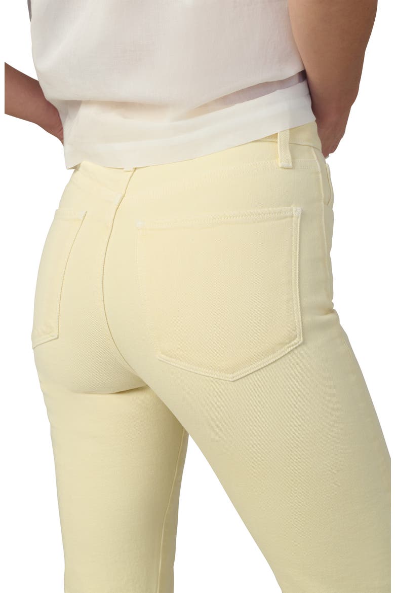 The Margot High Waist Ankle Slim Straight Leg Jeans, Alternate, color, DOUBLE CREAM