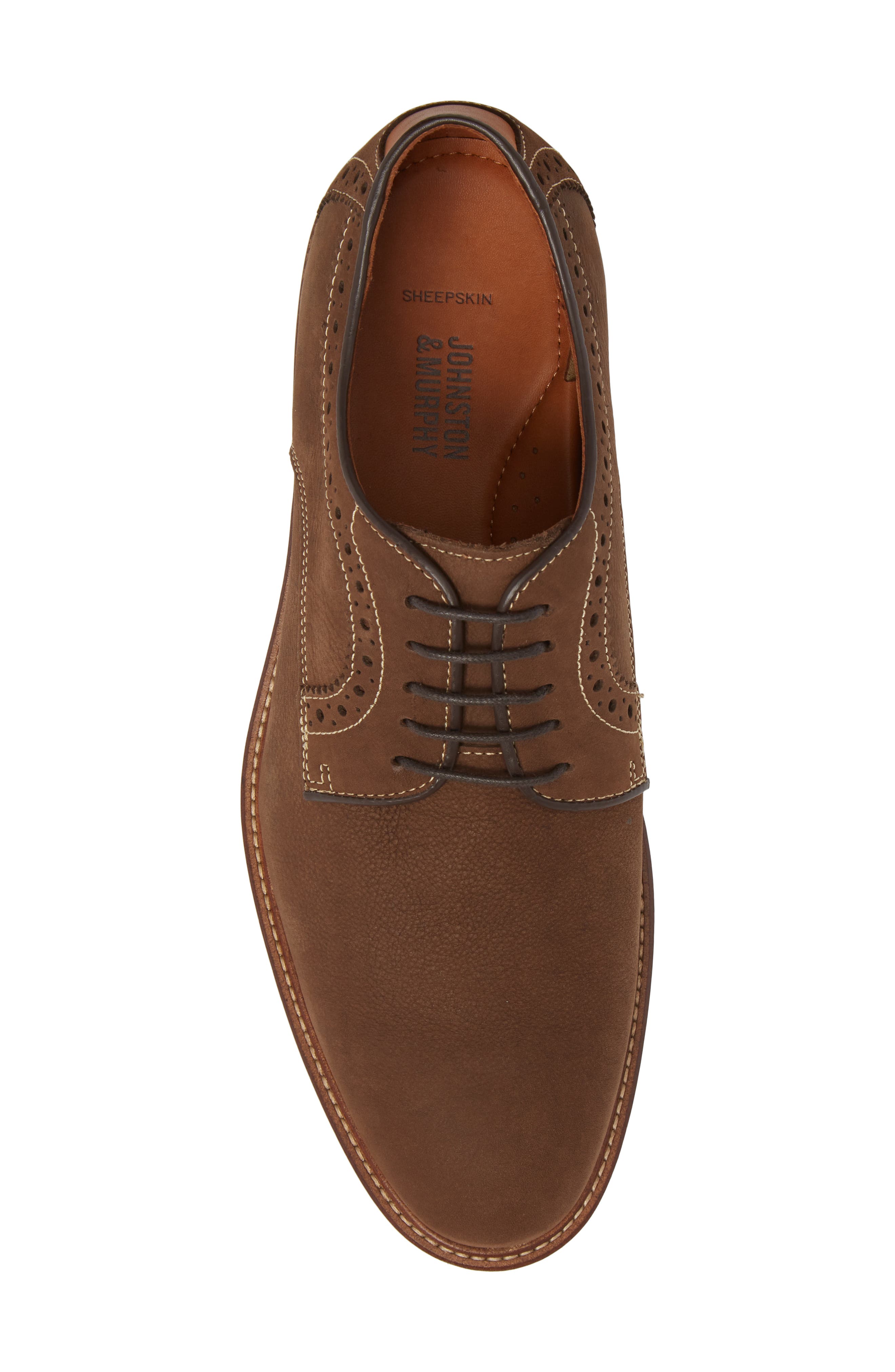 Johnston & Murphy Warner Plain Toe Derby, Alternate, color, 