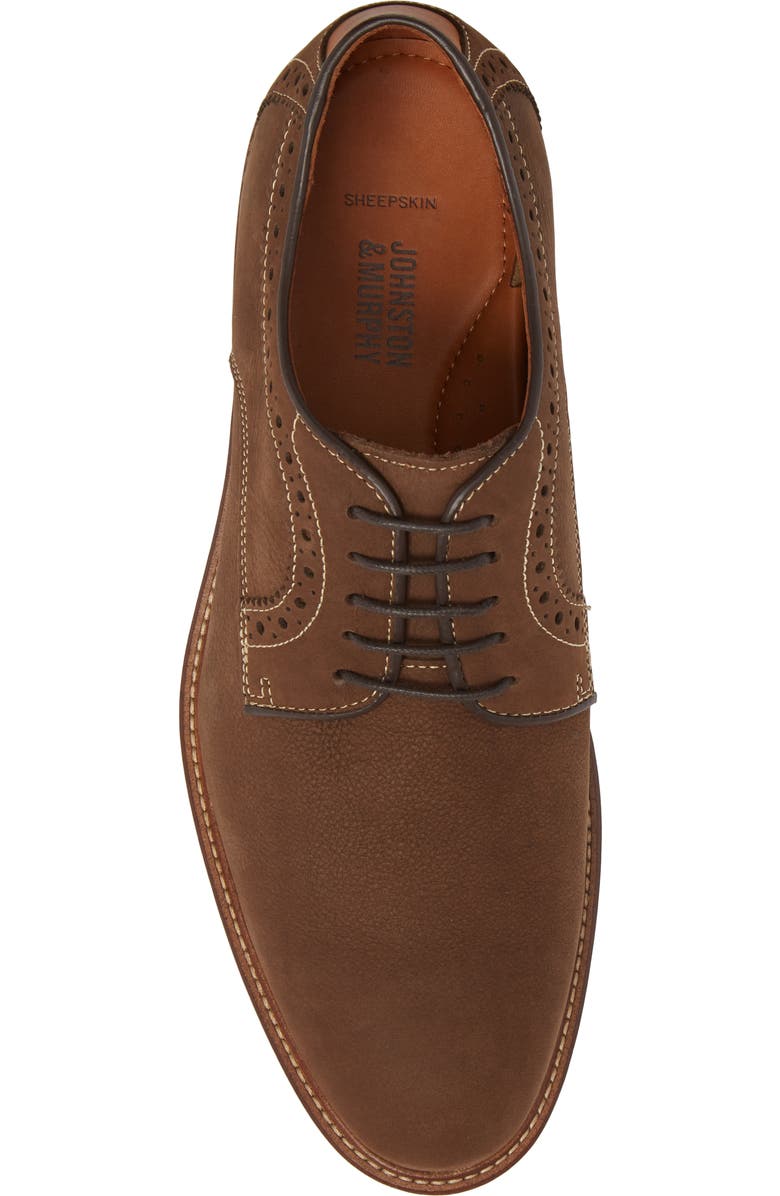 Johnston & Murphy Warner Plain Toe Derby, Alternate, color,