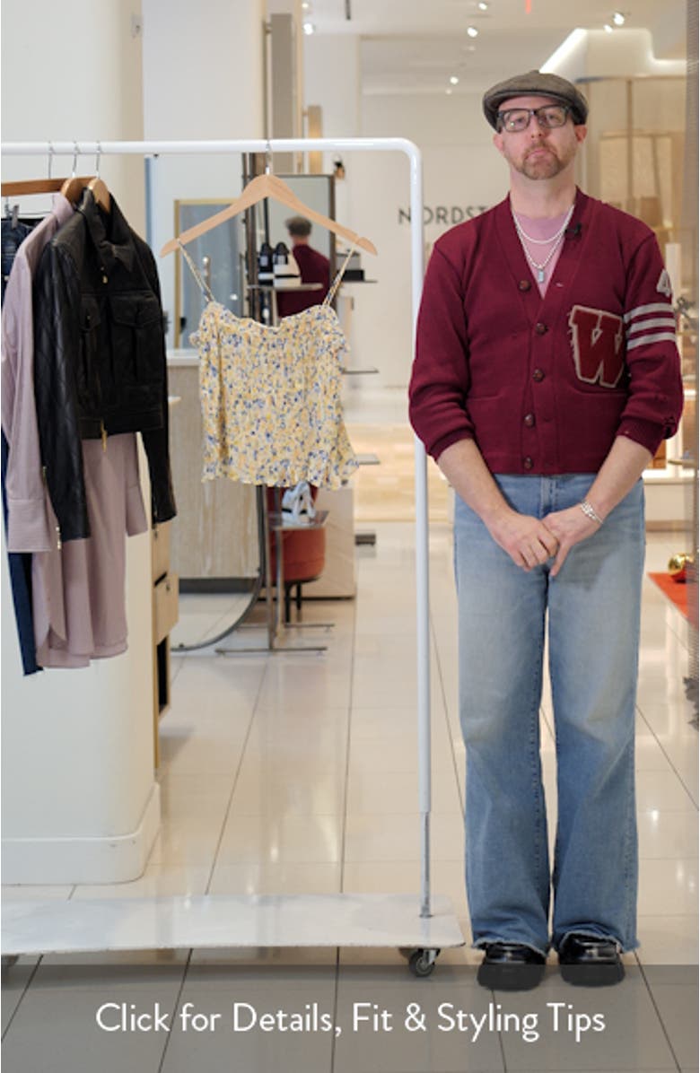 Florian Floral Silk Top, sales video thumbnail