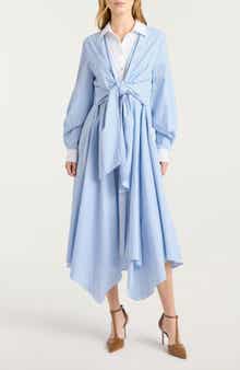 Evie Stripe Viviette Long Sleeve Dress