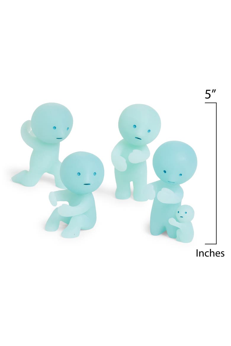 SMISKI Glow in the Dark Toothbrush Stand, Alternate, color, GREEN