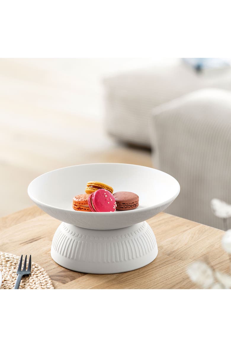 Manufacture Rock blanc Pasta Bowl, Alternate, color, white