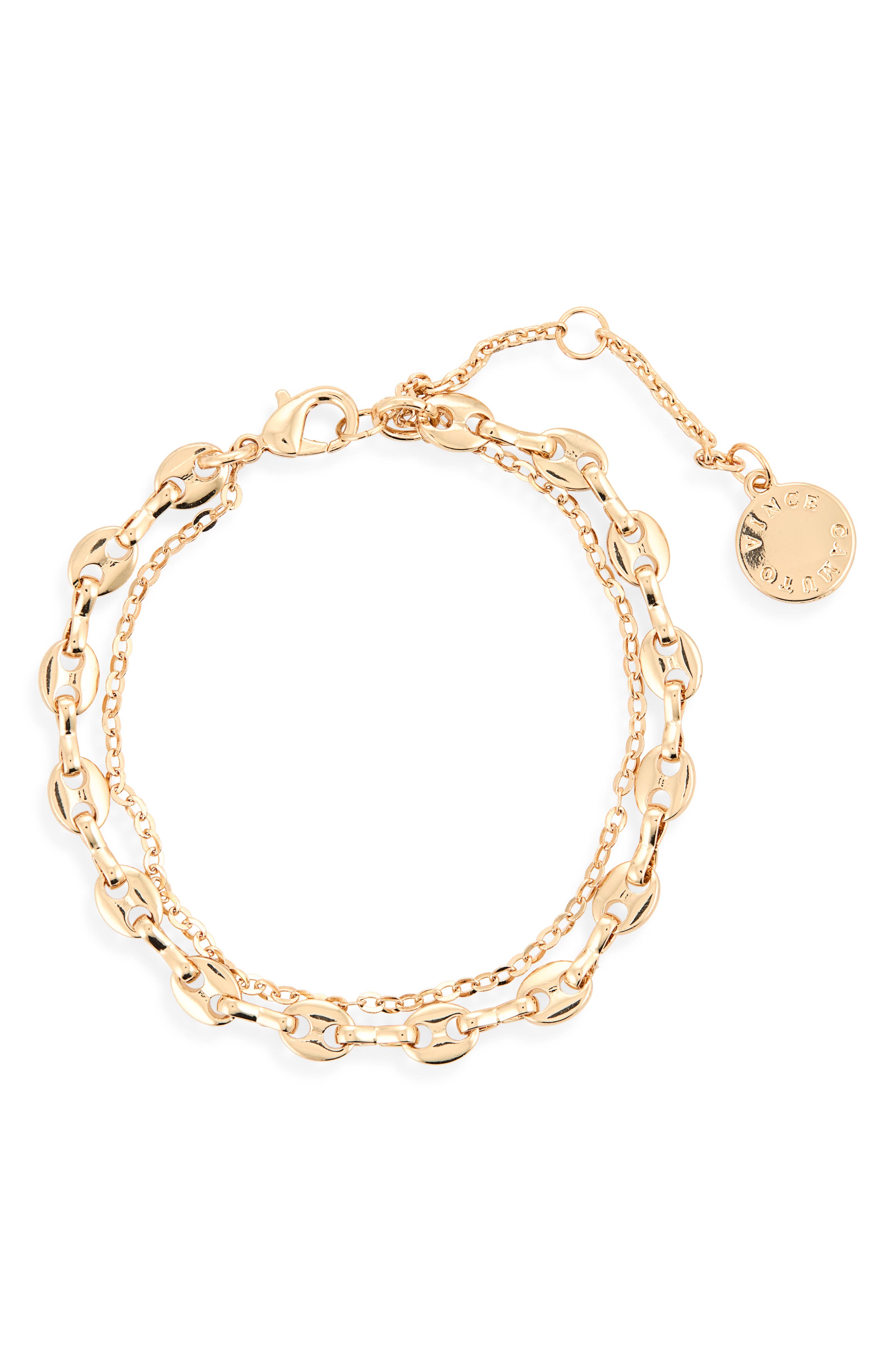 Layered Marine Link Bracelet