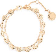 Vince Camuto Layered Marine Link Bracelet