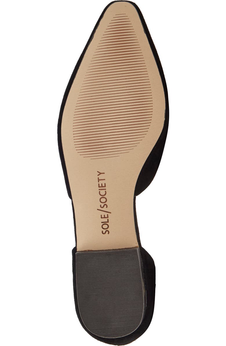 Sole Society Benna d'Orsay Loafer, Alternate, color,