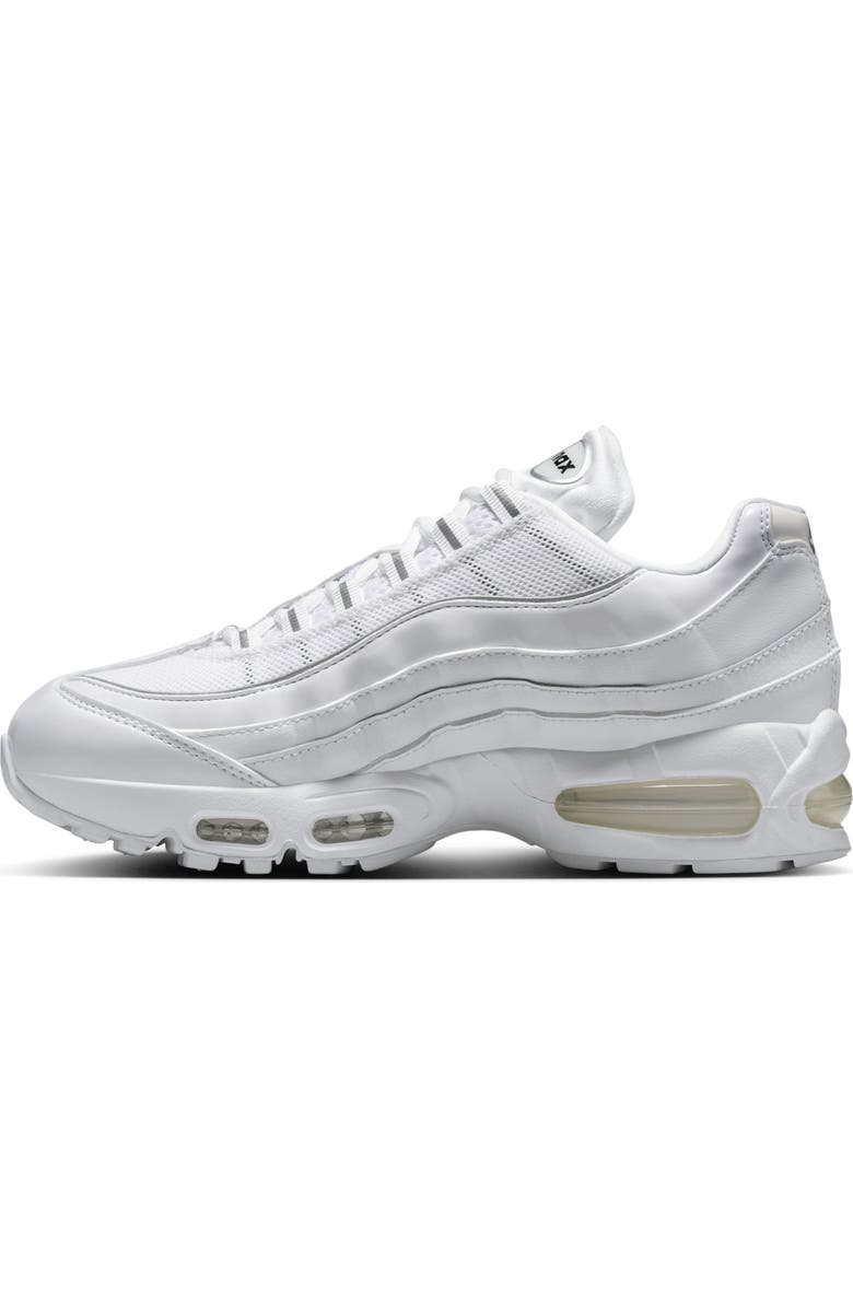 Nike Air Max 95 Big Bubble Sneaker, Alternate, color, White/ Silver/ Black