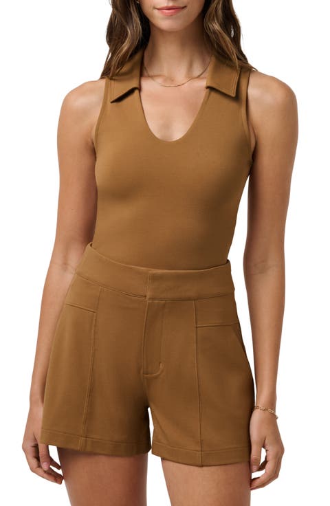 Friday Ponte Sleeveless Polo