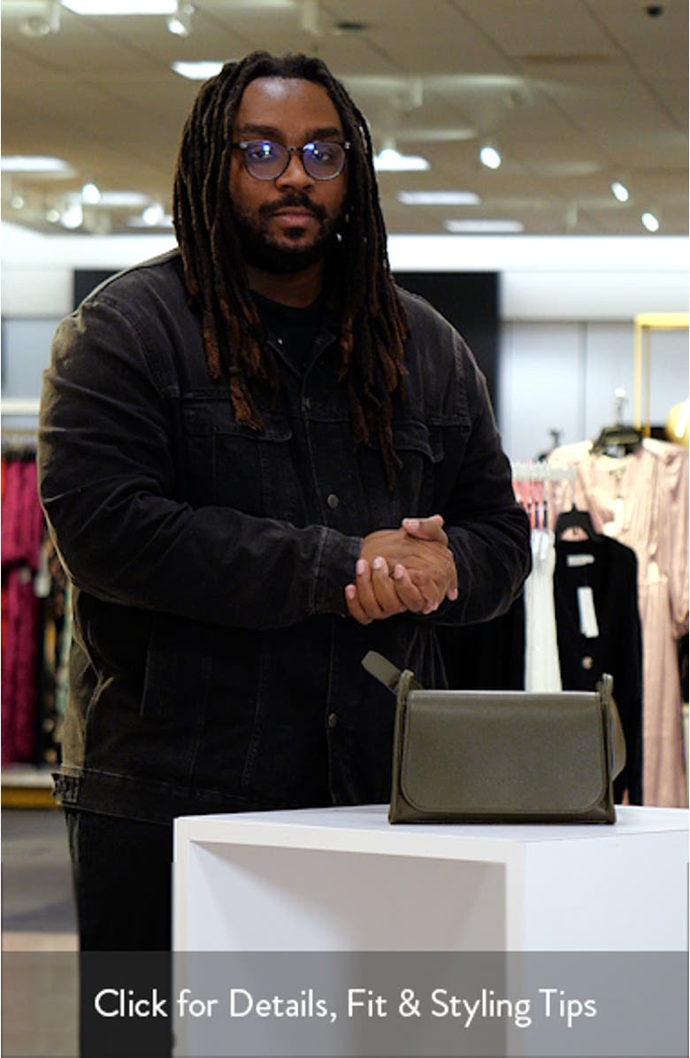 Medium Le Foulonné Leather Crossbody Bag, sales video thumbnail