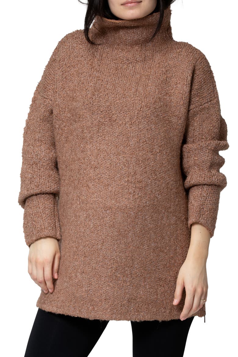 Lia Check Maternity/Nursing Sweater video