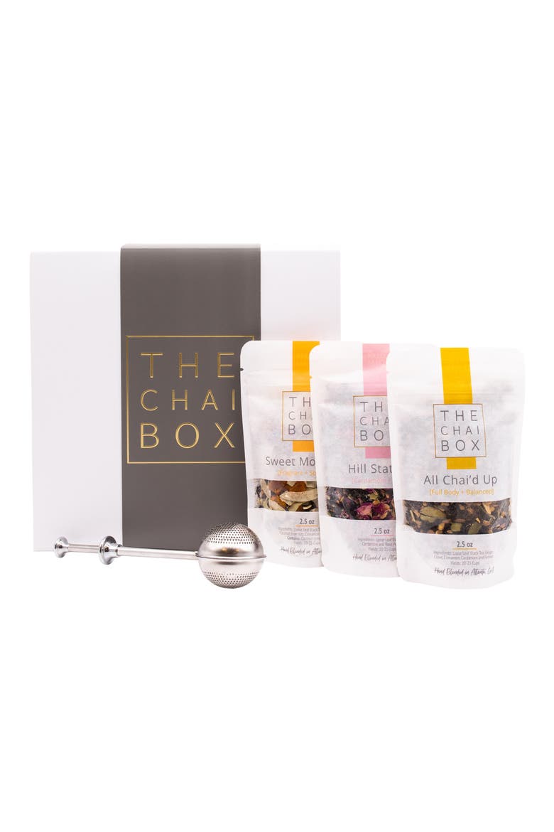 Bestsellers Tea & Steeper Gift Set, Main, color, WHITE